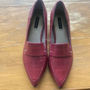 Array Red Loafers
